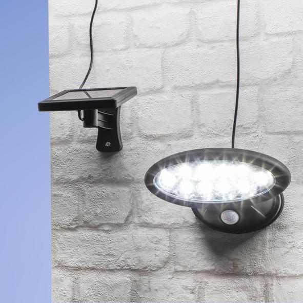 LED Solar-Außenstrahler mit Bewegungsmelder