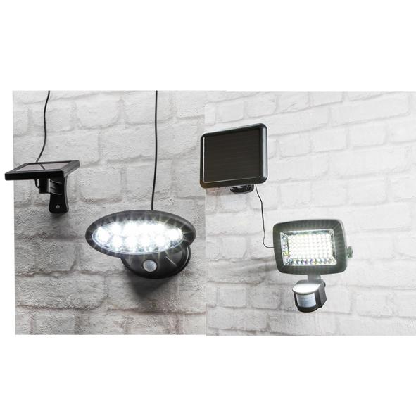 LED Solar-Außenstrahler mit Bewegungsmelder