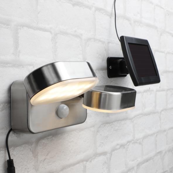 LED Solar-Doppelstrahler