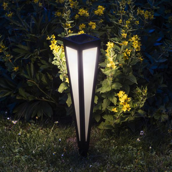 LED Solar Gartenstecker-Lampe