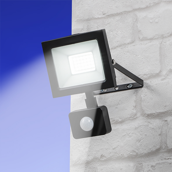 LED Strahler mit Bewegungsmelder, 20W