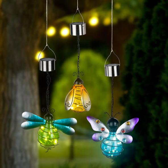 LED Solar Hängelampe