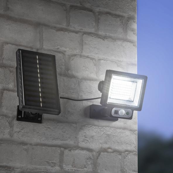 LED Solar Außenstrahler