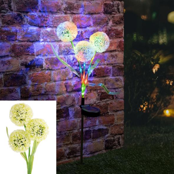 LED Solar Gartenstecker