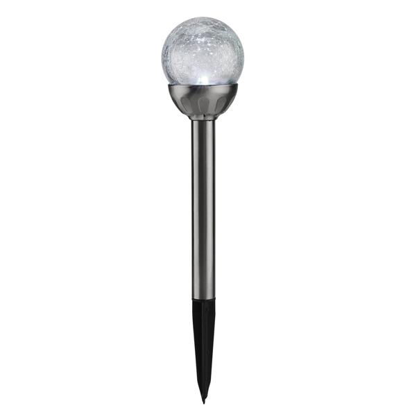 LED Crackle Solarlampe Ø15cm