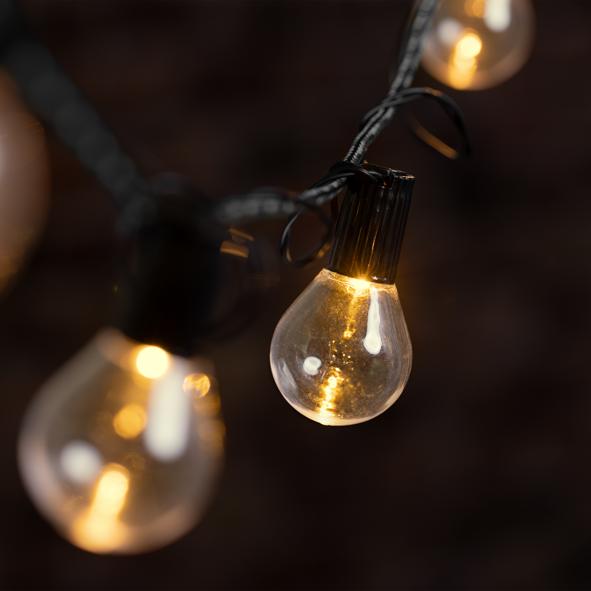 20 LED Lichterkette - solarbetrieben