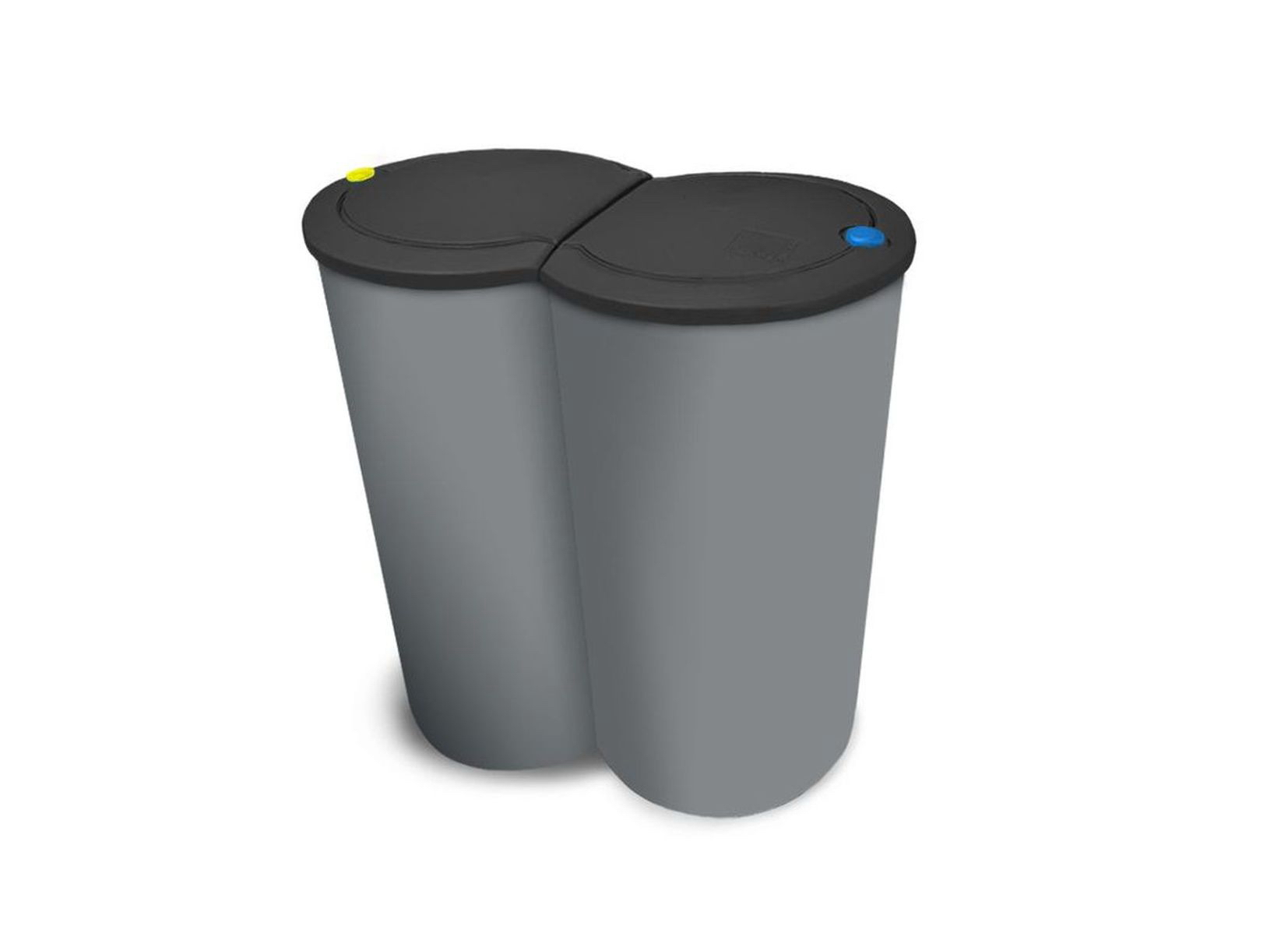 Duo-Bin Treteimer Kunststoff 2 x 25ltr.