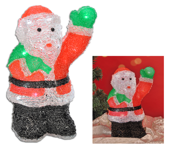 LED Deko "Weihnachtsmann"