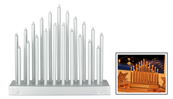 Stimmungsleuchter mit 21 Lichtern