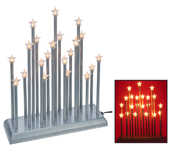 Stimmungsleuchter  mit 21 LED Lichtern