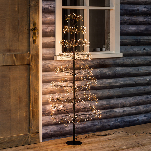 LED Metall-Tannenbaum ca. 120 cm