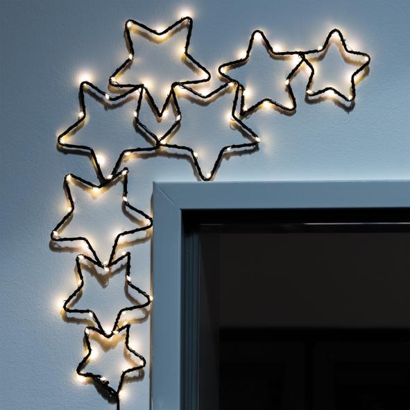 Fensterdeko LED Sterne
