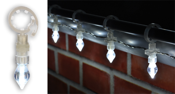 LED-Lichterkette "Regentropfen"