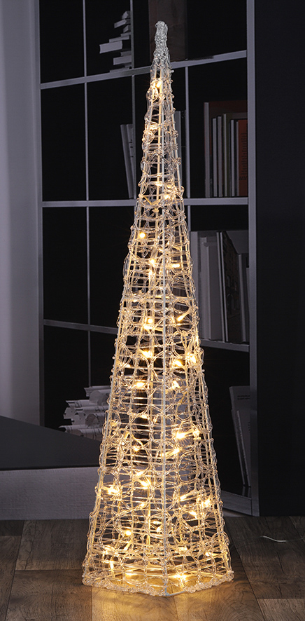 Lichterpyramide mit 50 LEDs