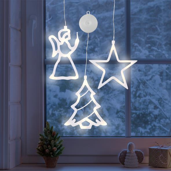 LED-Fenster-Silhouette