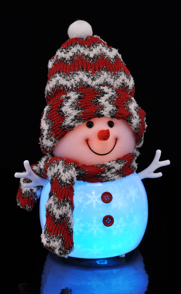 Dekorativer Schneemann