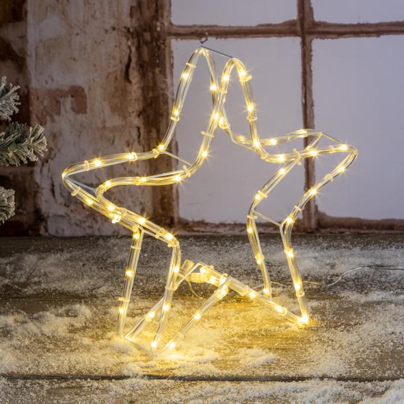 LED Lichterschlauch Stern