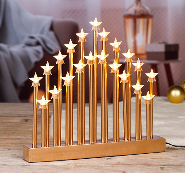 Stimmungsleuchter mit 21 LED-Lichtern