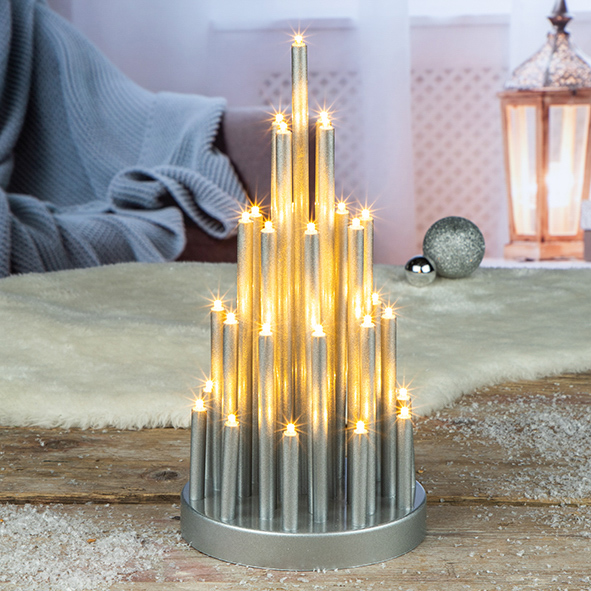 Stimmungsleuchter mit 33 LED