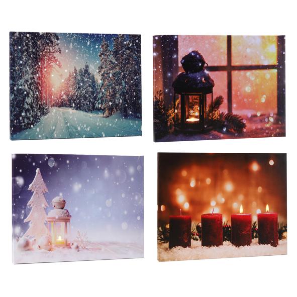 Bild mit LED Beleuchtung