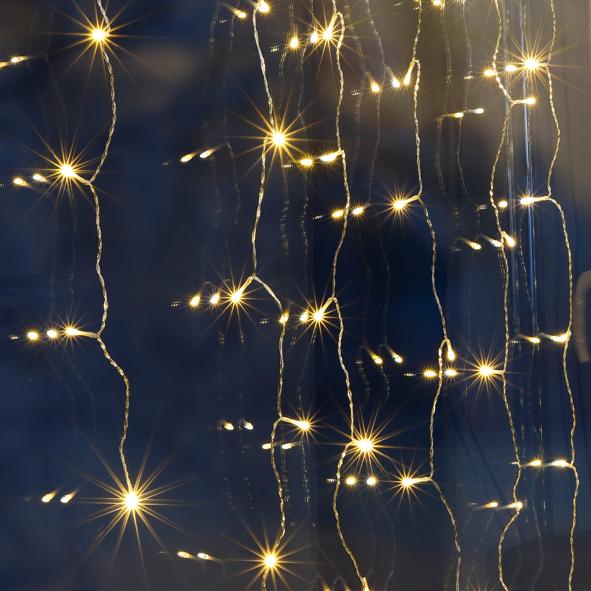 LED-Lichtervorhang mit 120 LED