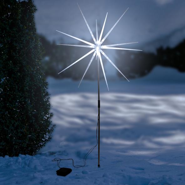 LED Gartenstecker Polar Stern