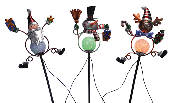 Solar Gartenstecker "Weihnachten"