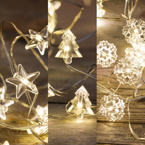 LED Batterie-Kupferlichterkette