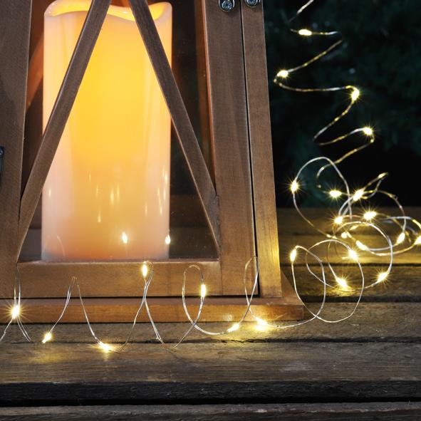 LED Lichterkette mit 50 LED