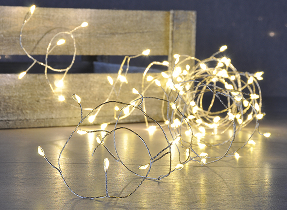 Deko-Kupferdraht mit 100 LED