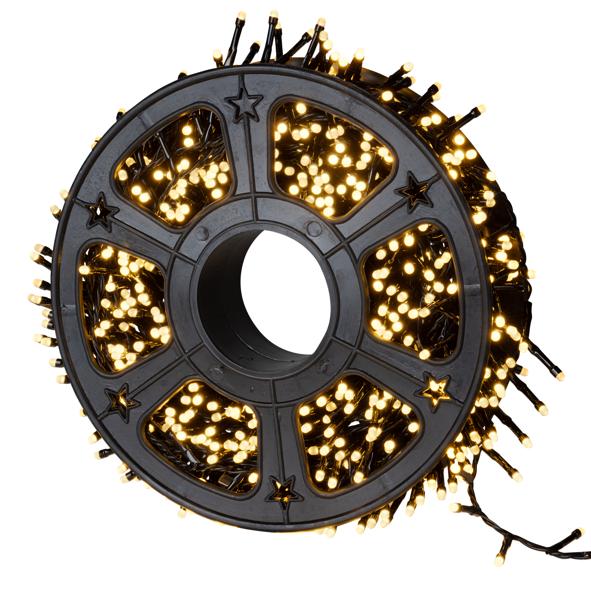 1000 LED Lichter auf Kunststoffrad