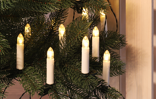 Christbaumlichterkette mit 20 LEDs
