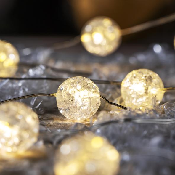 LED Lichterballkette