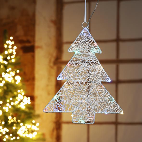 Metall Tannenbaum mit 20 LED