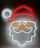 Neon Weihnachtsmann Deko-Lampe