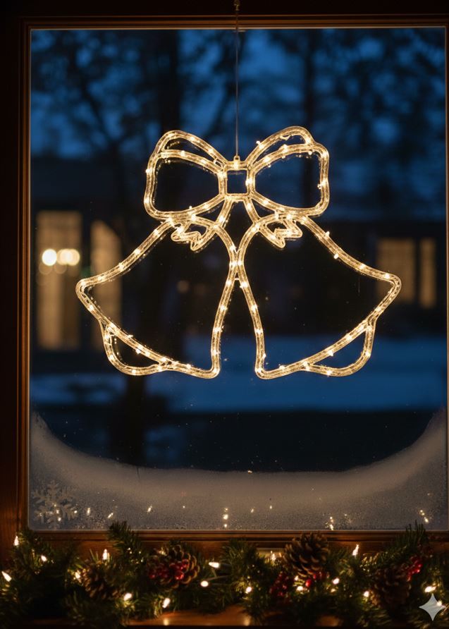 beleuchtete Weihnachtsdeko "Glocken"