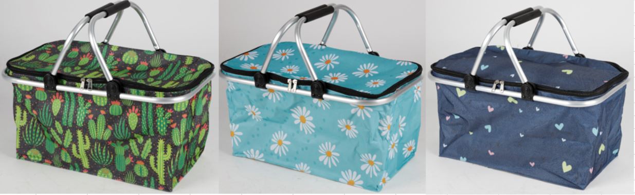 Einkaufskorb, faltbar m. 2 Griffen