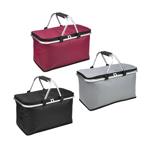 Einkaufskorb, nutzbar als Kühltasche