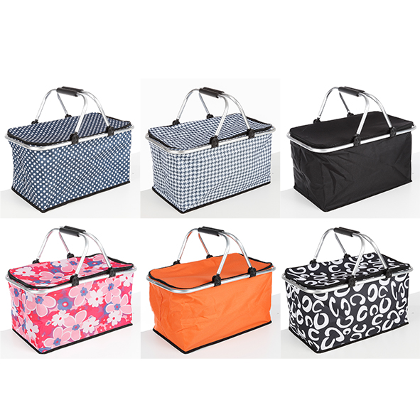 Einkaufskorb, nutzbar als Kühltasche