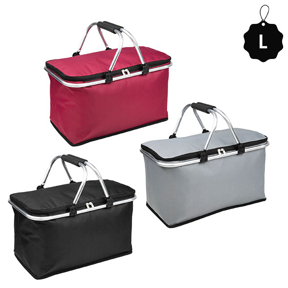 Einkaufskorb, nutzbar als Kühltasche