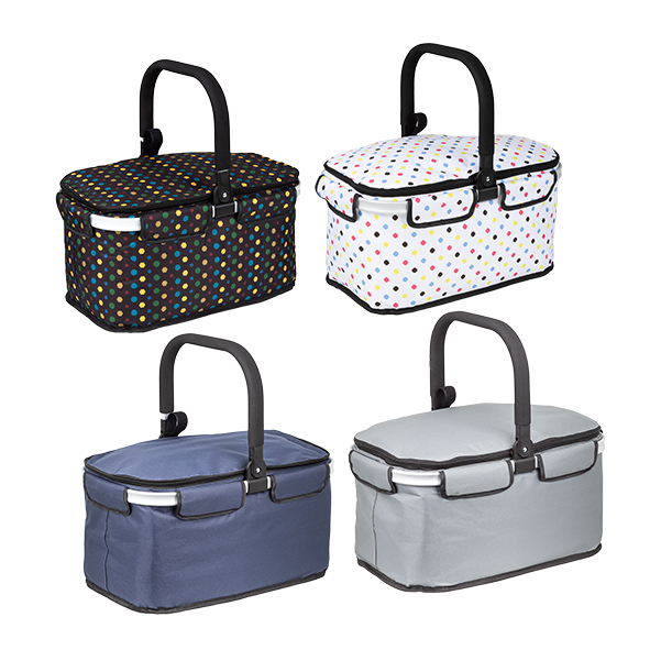 Einkaufskorb, nutzbar als Kühltasche