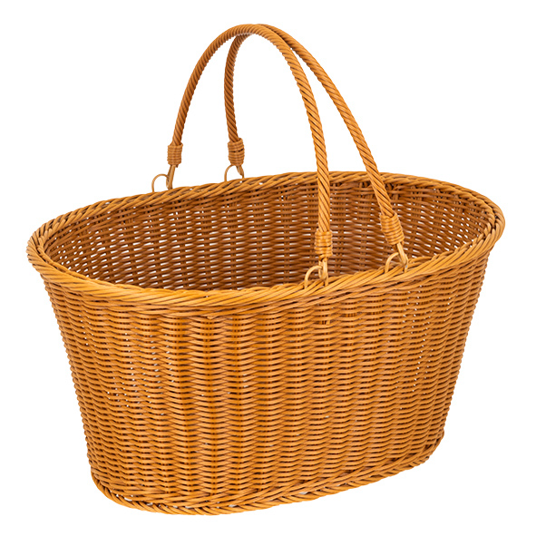 Einkaufskorb in Weideoptik