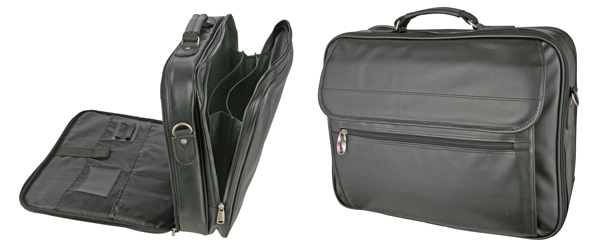 Computertasche aus Kunstleder