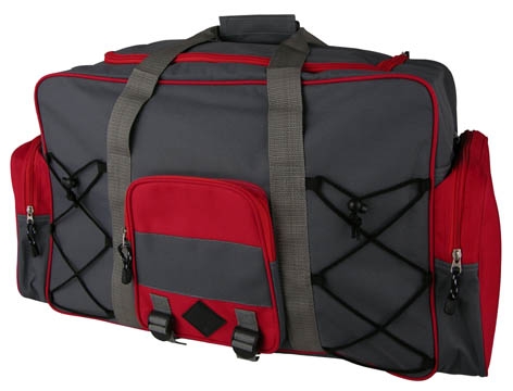 Sporttasche in rot/blau