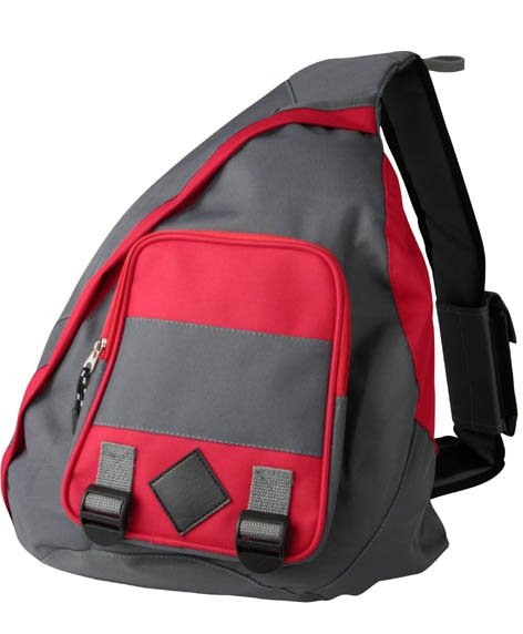 Body-Bag in rot/blau