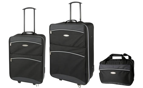 Trolley-Koffer-Set 3 tlg., 26''+22''