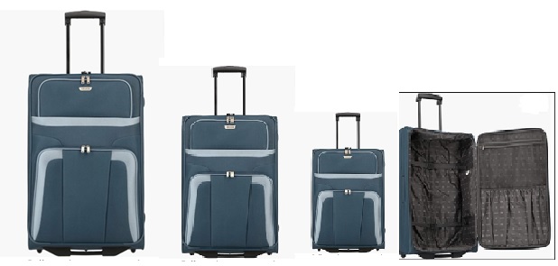 Trolley-Koffer 3er Set