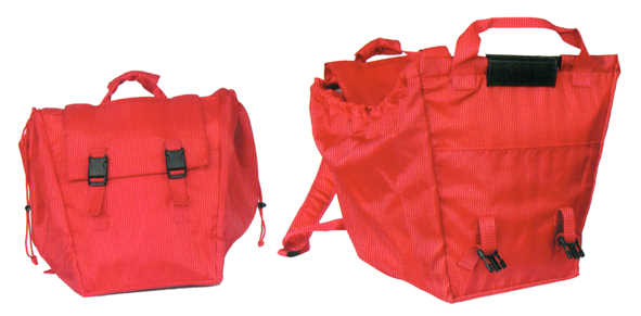 Einkaufstasche zum Aufklappen