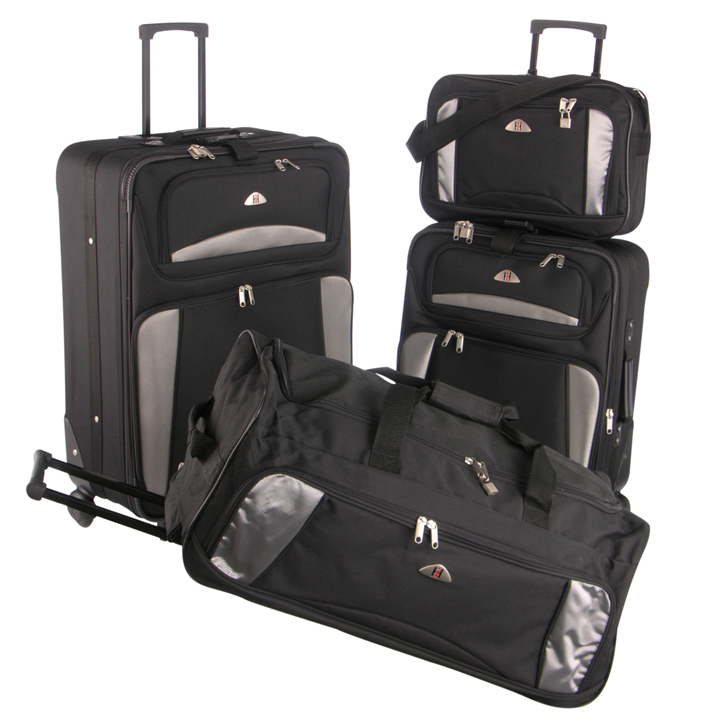 Trolley-Set 4 tlg. mit Reisetasche,
