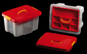 Hobbybox mit Tragegriff und Einsatz